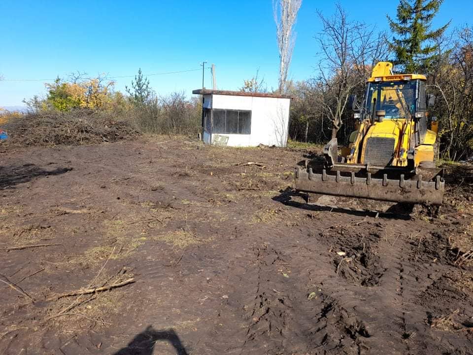 Clearing terrain